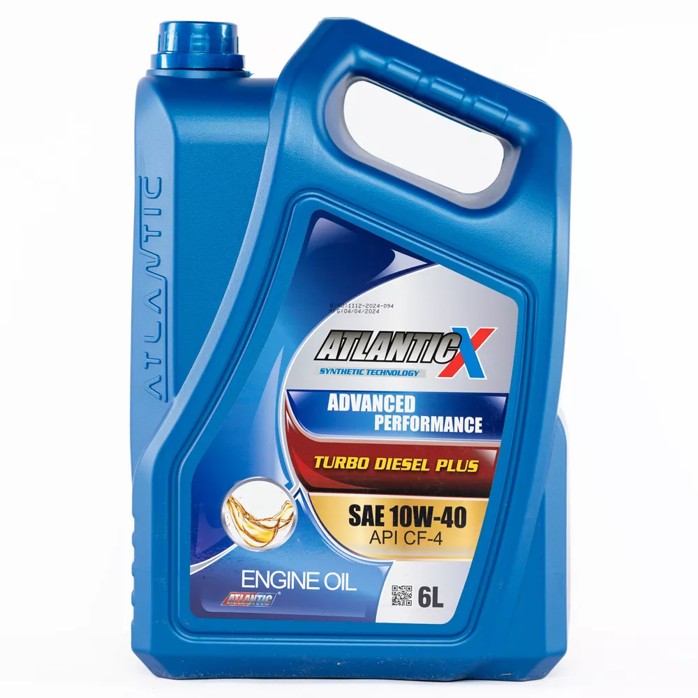 ATLANTIC X TURBO PLUS ENGINE OIL SAE 10W40 API CF4